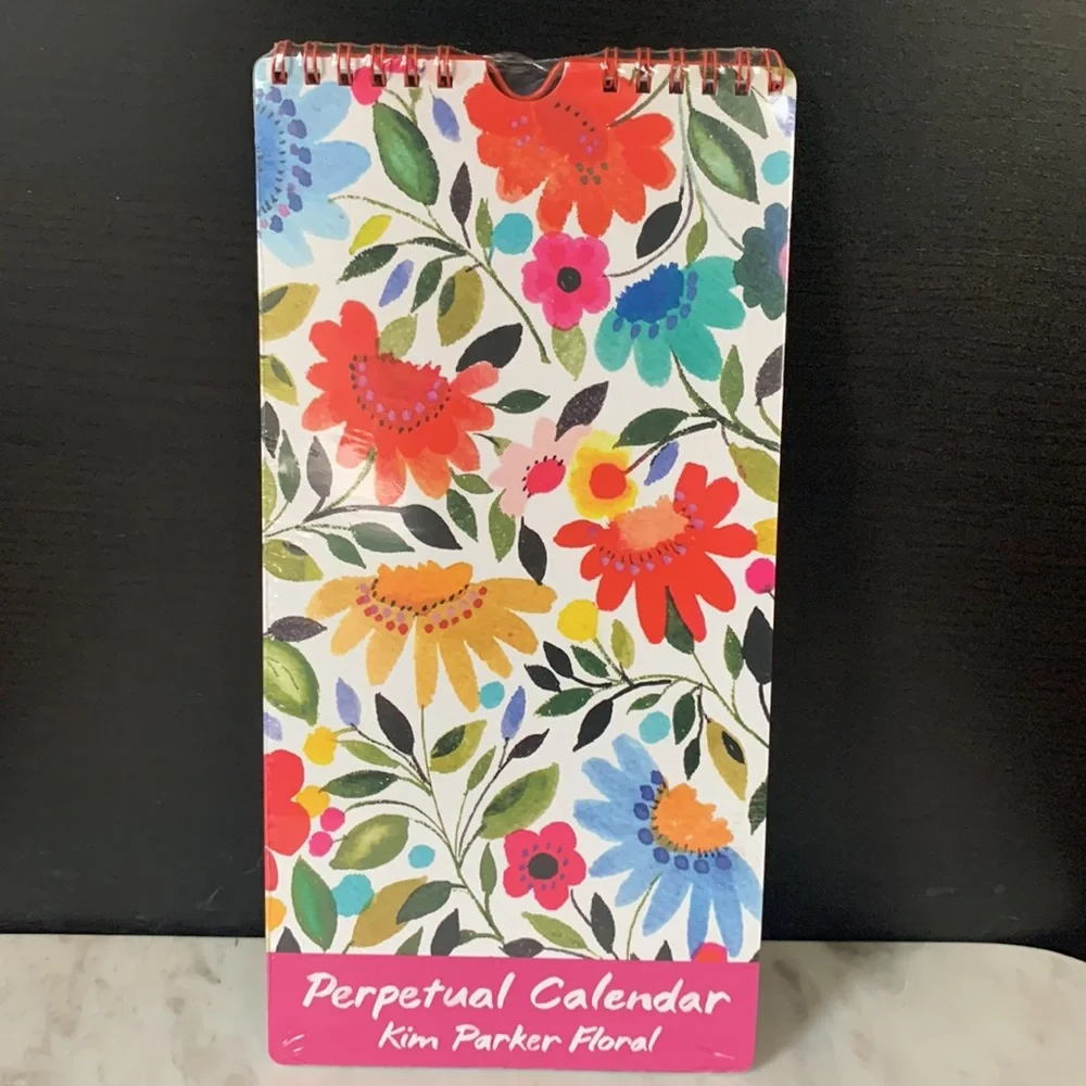 Galison Kim Parker Floral Perpetual Calendar